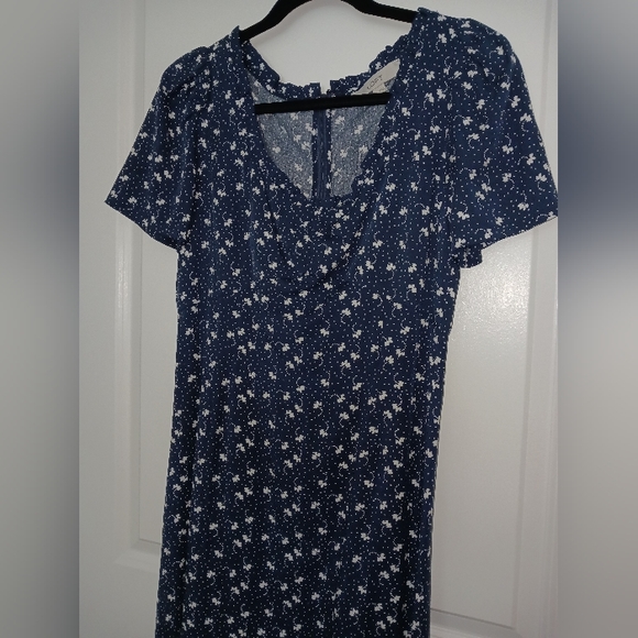 Loft - Floral Pattern Dress - Picture 3 of 5